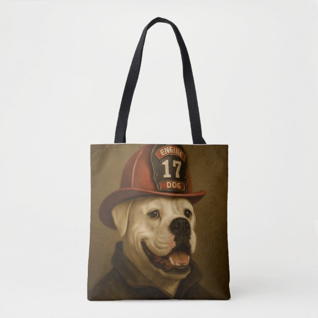 Firehouse Hero-Tote Bag Tygkasse (Framsida)