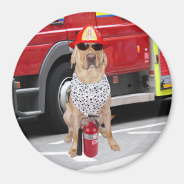 Firehouse Hund Magnet
