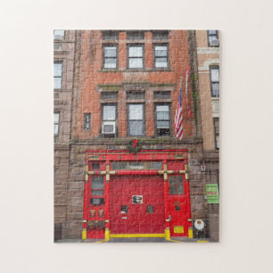 Firehouse Upper Väster Side New York City NYC Pussel