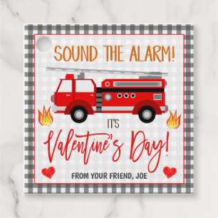 Firelångtradarens Valentingåva Märkre Gåvor Etiketter