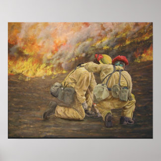 Fireline-Vänskap Poster