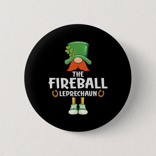 Firell Leprechaun Saint Patrick's Day-fest  Knapp (Framsida)