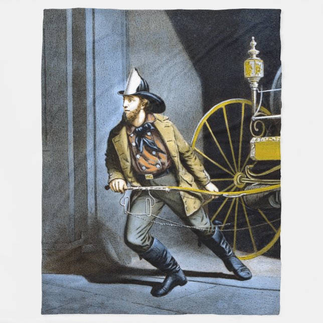 FIREMAN 1858 FLEECEFILT (Framsidan)