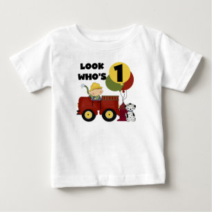 Fireman 1:a födelsedagskjortor och -gåvor t shirt