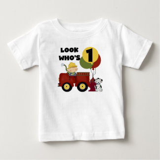 Fireman 1:a födelsedagskjortor och -gåvor t shirt