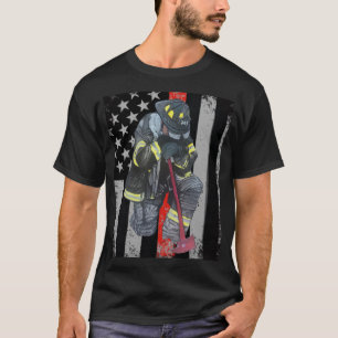 Fireman 9/11-minnesmärke. t shirt