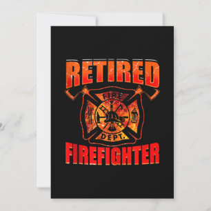 Fireman American Flagga Red Line US Firefighter Julkort
