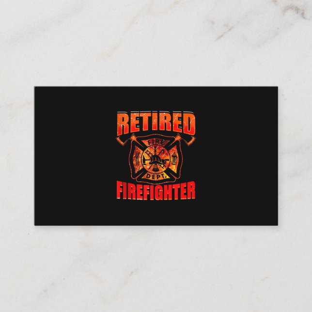 Fireman American Flagga Red Line US Firefighter Rabattkort (Framsida)