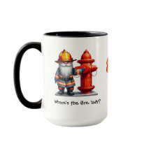 Fireman Book Boyfriend Where's the Fire, Lady?