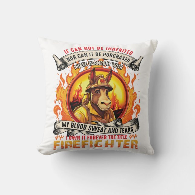 Fireman Donkey Kudde (Framsida)