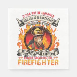 Fireman Donkey Pappersservett
