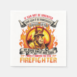 Fireman Donkey Pappersservett