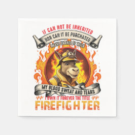 Fireman Donkey Pappersservett