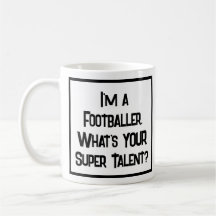 Fireman eller Footballer Toppen Talent. Kaffe Mugg