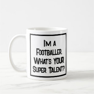 Fireman eller Footballer Toppen Talent. Kaffe Mugg