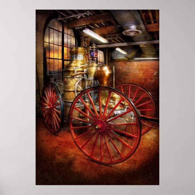 Fireman - En dag, för länge sedan Poster (Framsidan)