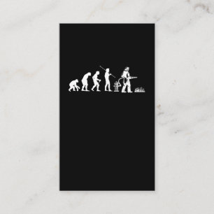 Fireman Evolution of Firefighters Visitkort