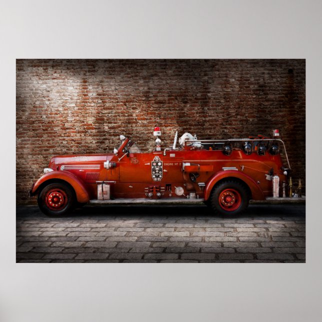 Fireman - FGP-motor nr 2 Poster (Framsidan)