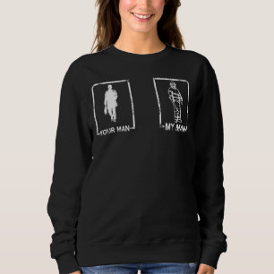 Fireman Girlkompis-fru för kvinnor Firefighter T Shirt