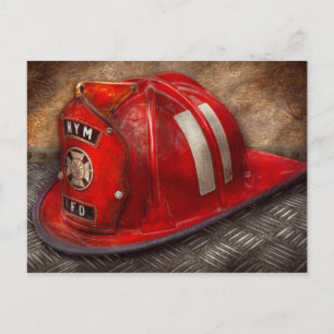 Fireman - Hat - En barndomsdröm Vykort