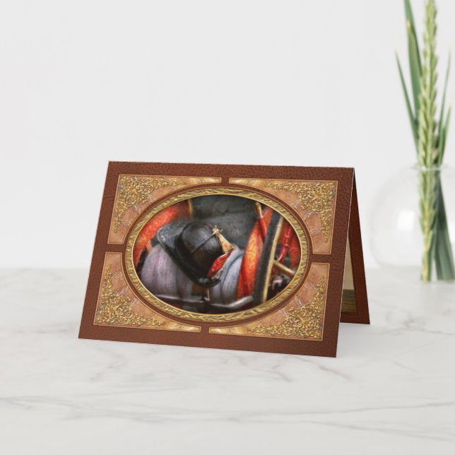 Fireman - Hat - South Plainfield Fire Dept Kort (Framsida)