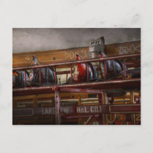 Fireman - Ladder Company 1 Vykort