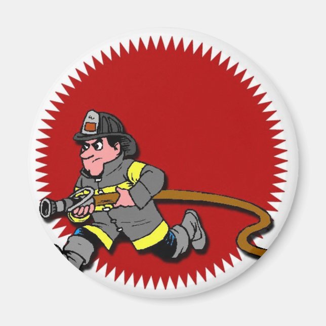 Fireman Magnet (Framsidan)