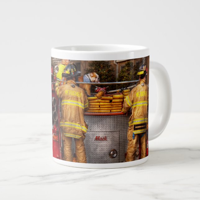 Fireman - Metuchen Fire Department Jumbo Mugg (Framsida höger)