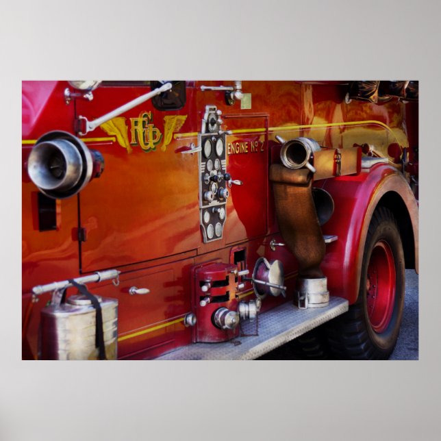 Fireman - motor nr 2 poster (Framsidan)