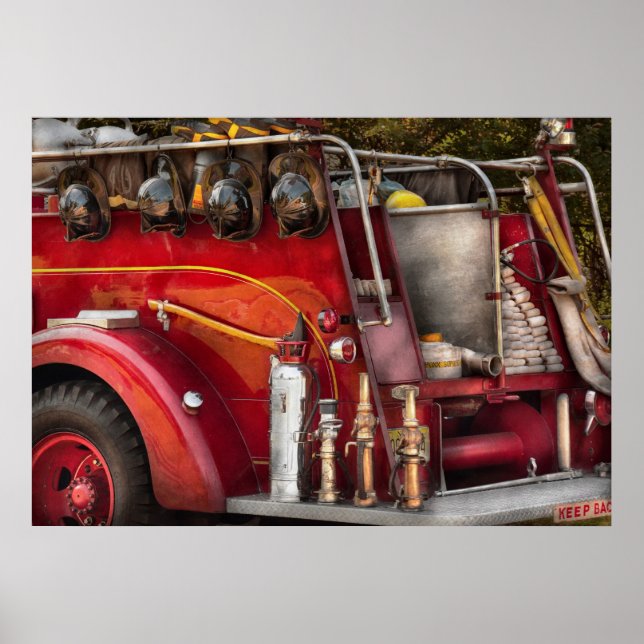 Fireman - Redo för brand Poster (Framsidan)