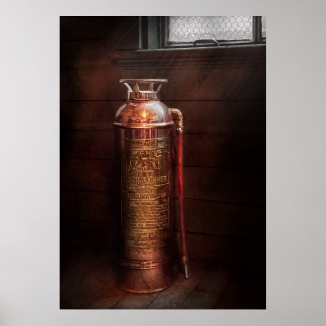 Fireman - varning poster (Framsidan)