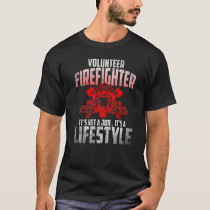 Fireman Volunteer Manar Firefighter Det är inget j T Shirt