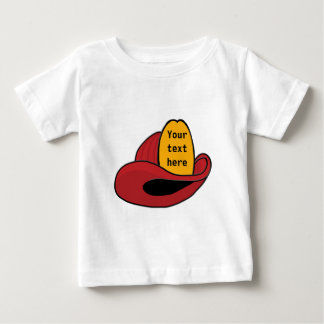 Firemans Helmet Whimsical Tecknad Art Tee Shirt