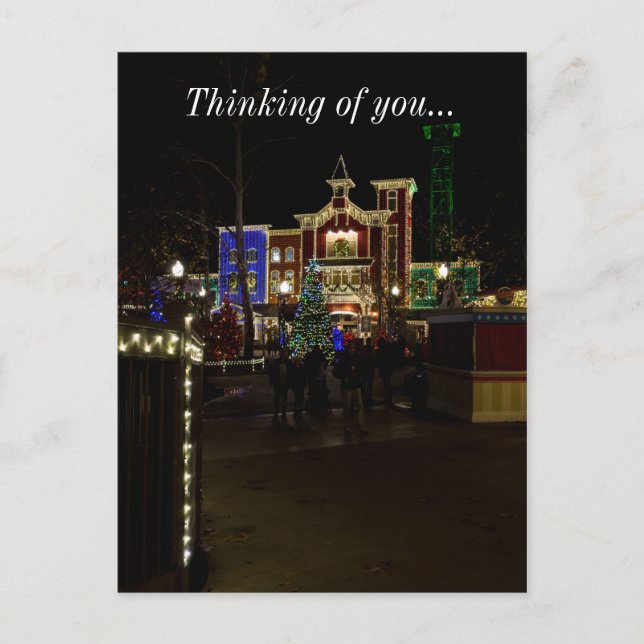 Firemans Landing jul Helg Vykort (Framsida)