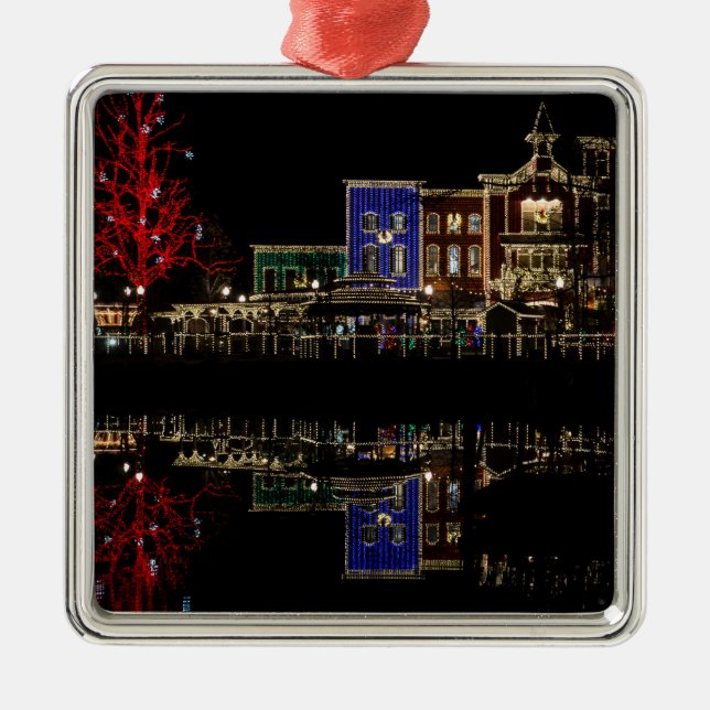 Firemans Landing jul Julgransprydnad Metall (Framsidan)