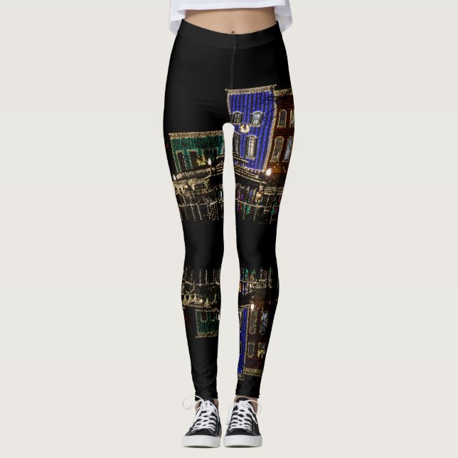 Firemans Landing jul Leggings (Framsida)