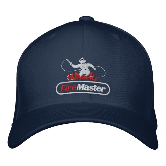 FireMaster Flexfit Embroized Hat Broderad Keps (Framsida)
