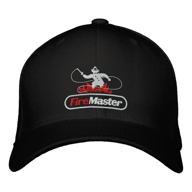 FireMaster Flexfit Embroized Hat Broderad Keps (Framsida)