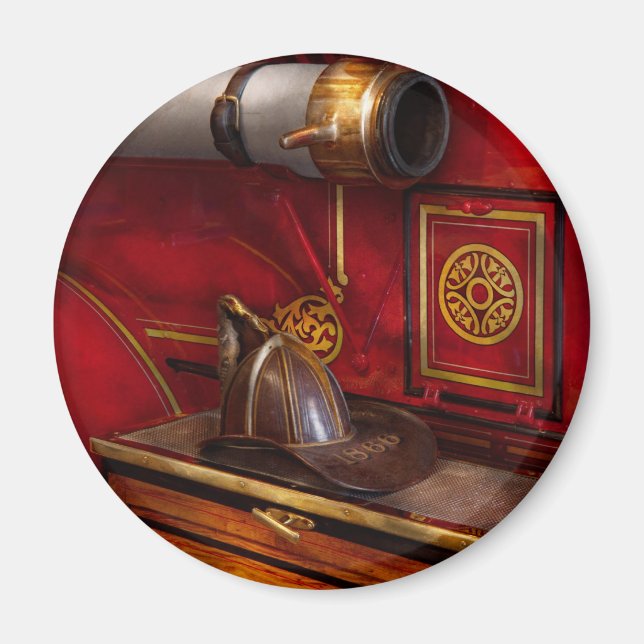 Firemen - Ett elegant-jobb Magnet (Framsidan)