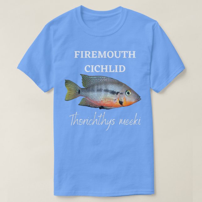 Firemouth Cichlid T Shirt (Design framsida)