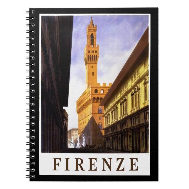 Firenze Anteckningsbok (Framsidan)