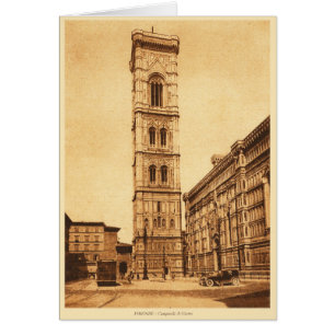 Firenze Campanile di Giotto OBS Kort