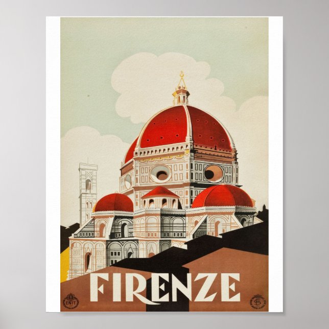 FIRENZE DUOMO POSTER (Framsidan)