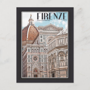 Firenze Duomo Vykort