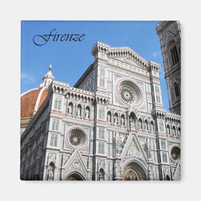 Firenze Florence Magnet (Framsidan)
