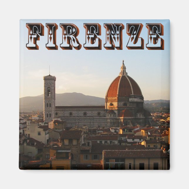Firenze Florence Magnet (Framsidan)