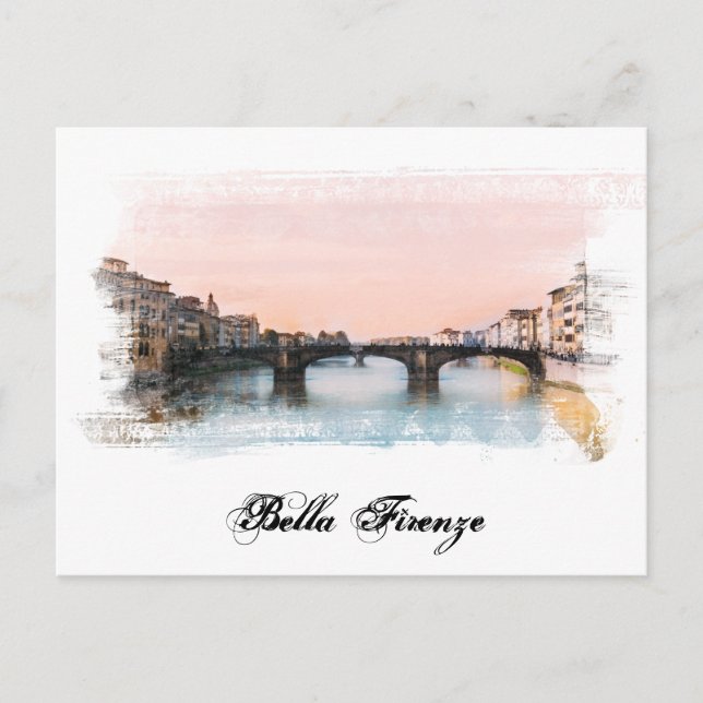 ** Firenze Italia AP12 Florence Italia Vykort (Framsida)