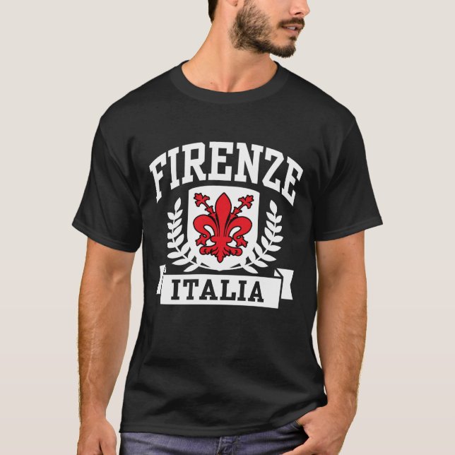 Firenze Italia T-shirt (Framsida)