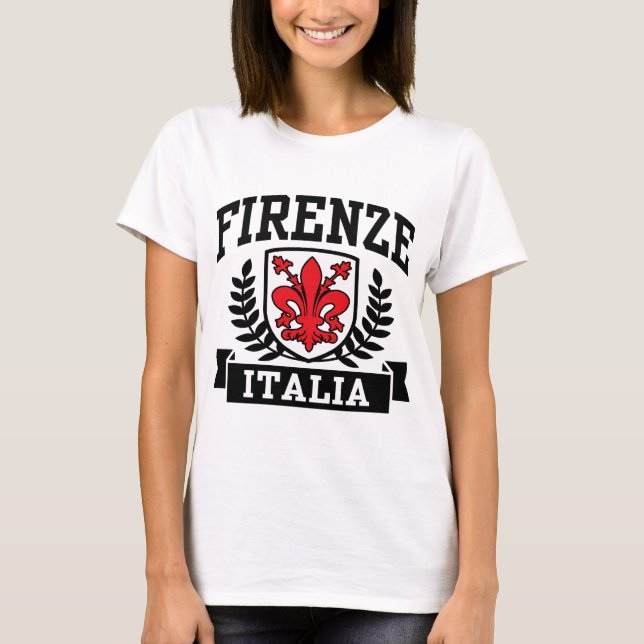 Firenze Italia T Shirt (Framsida)