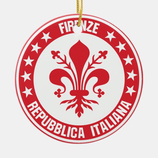 Firenze Julgransprydnad Keramik (Framsidan)